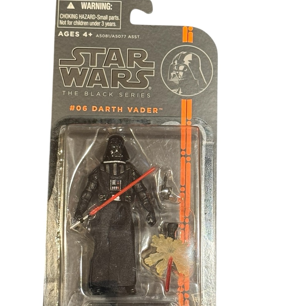Hasbro Star Wars Darth Vader Figure #6 Black Series 2013